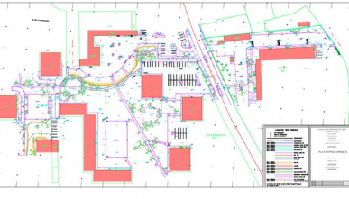 Plan des réseaux - plan de recollement - SIG